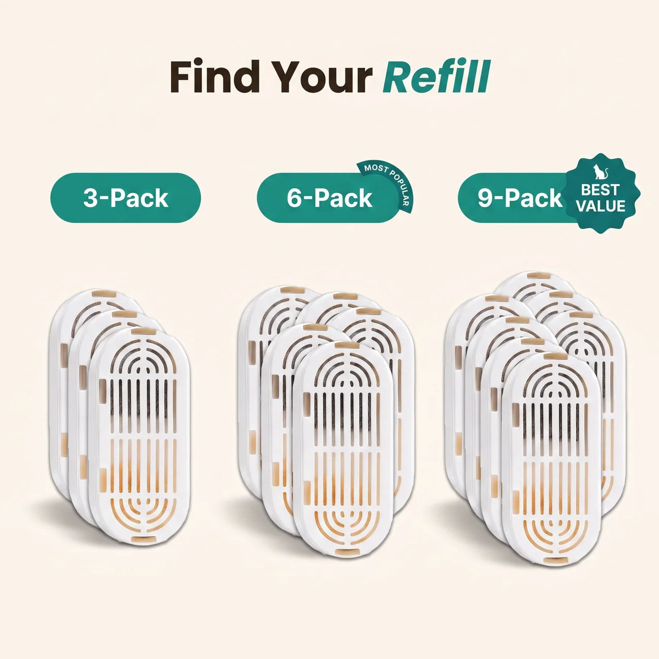 3x Replacement Filters