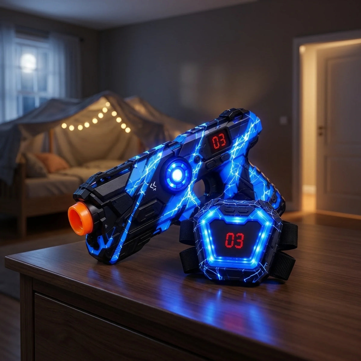 LaserClash™ Home Arena Laser Tag Set