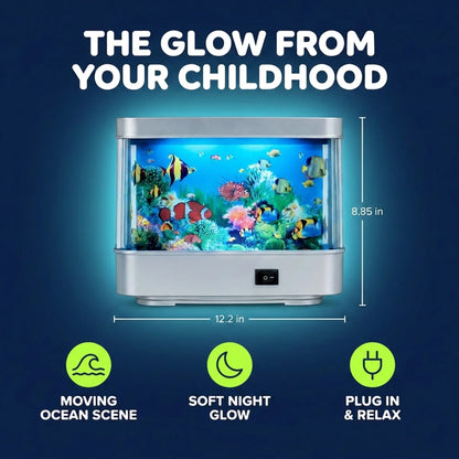 Retro Reef™ Throwback Fish Tank Lamp