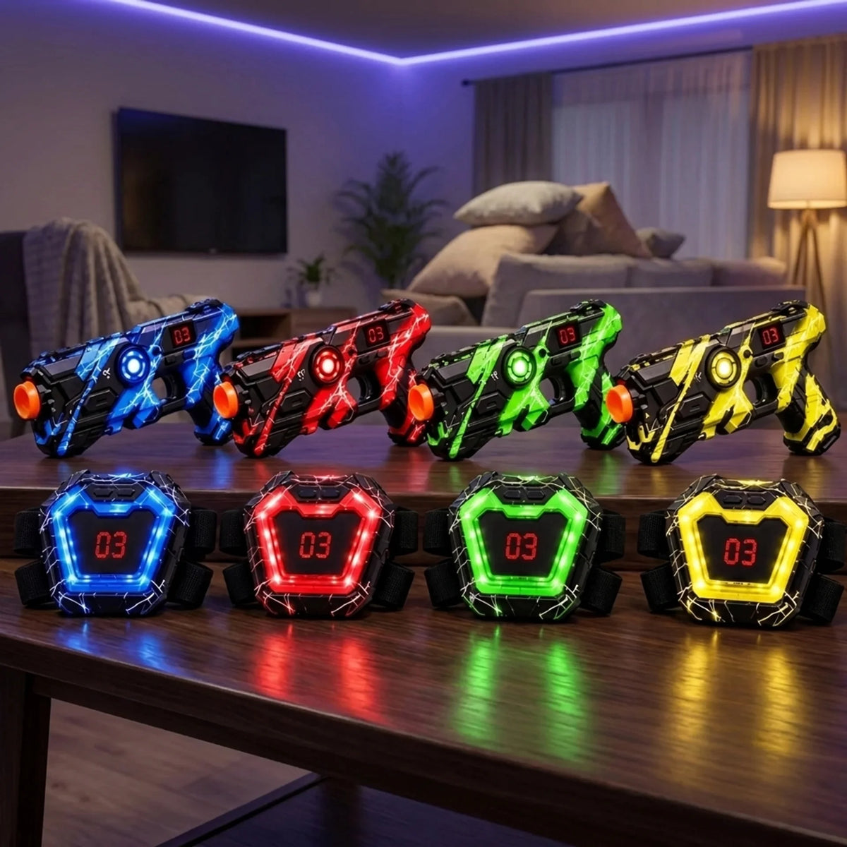 LaserClash™ Home Arena Laser Tag Set